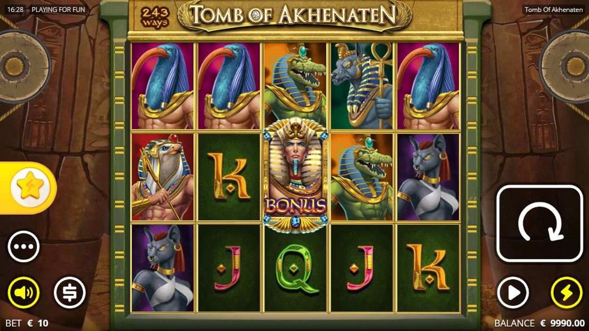 Tomb of Ahkenaten bonus-symboli