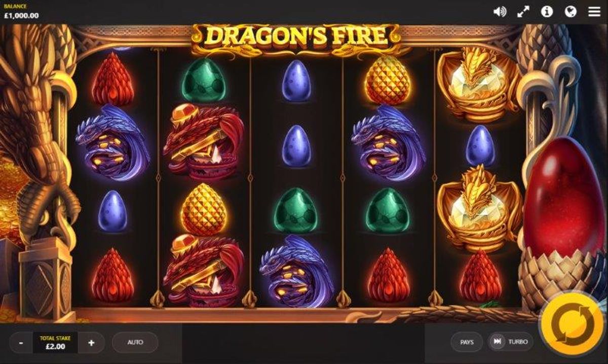 dragon's fire spel läge