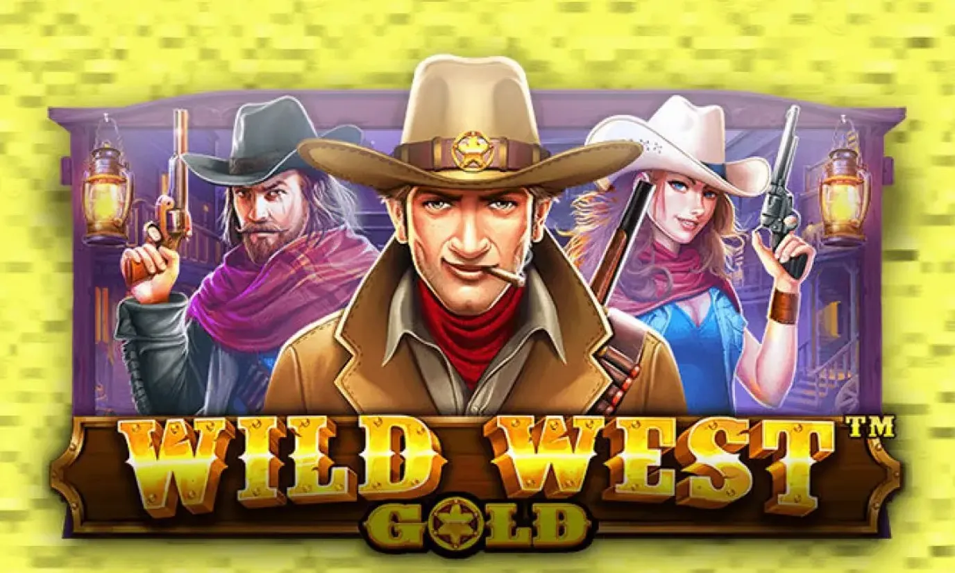 Wild west gold banner