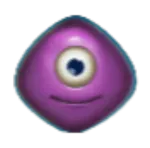 Reactoonz roze alien 1 oog