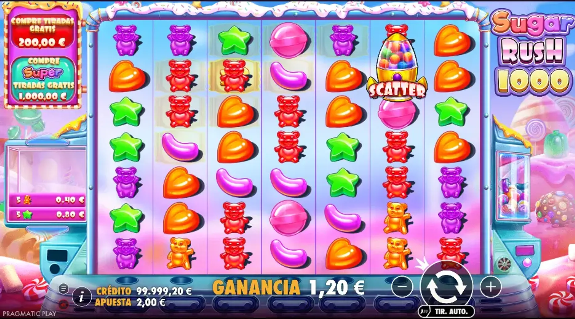 Sugar Rush 1000