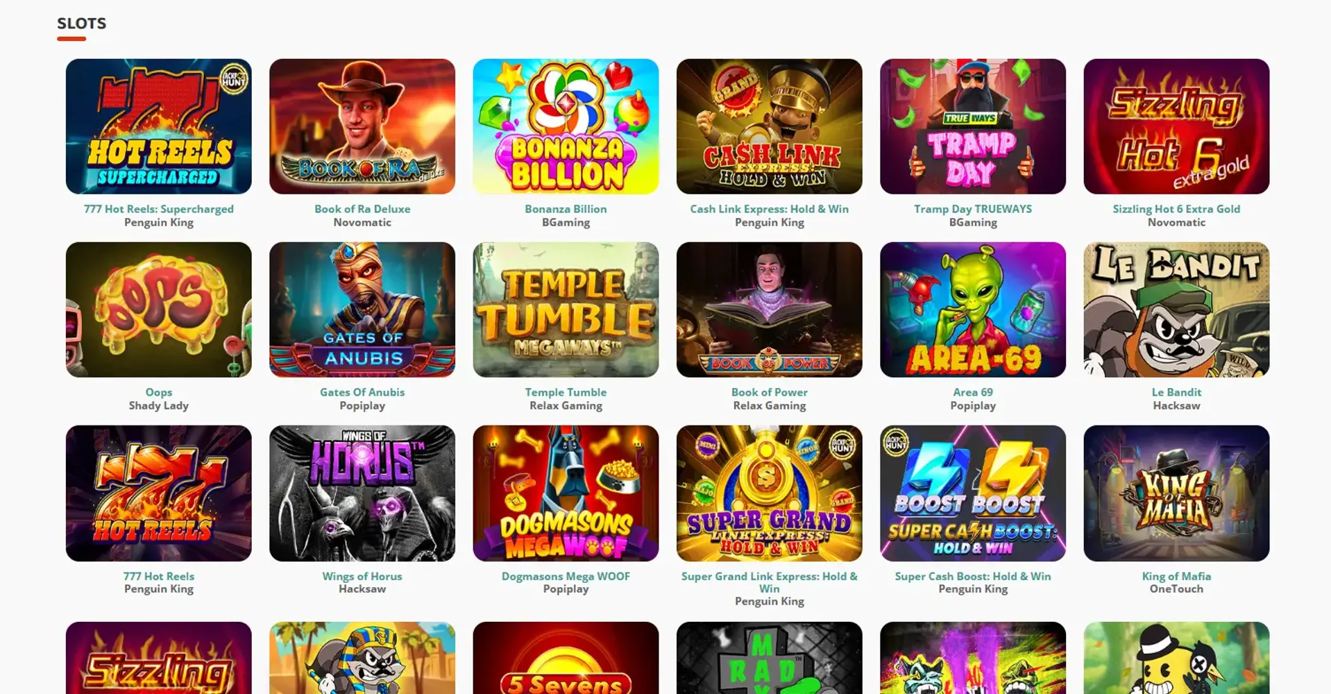 Yaa casino slots