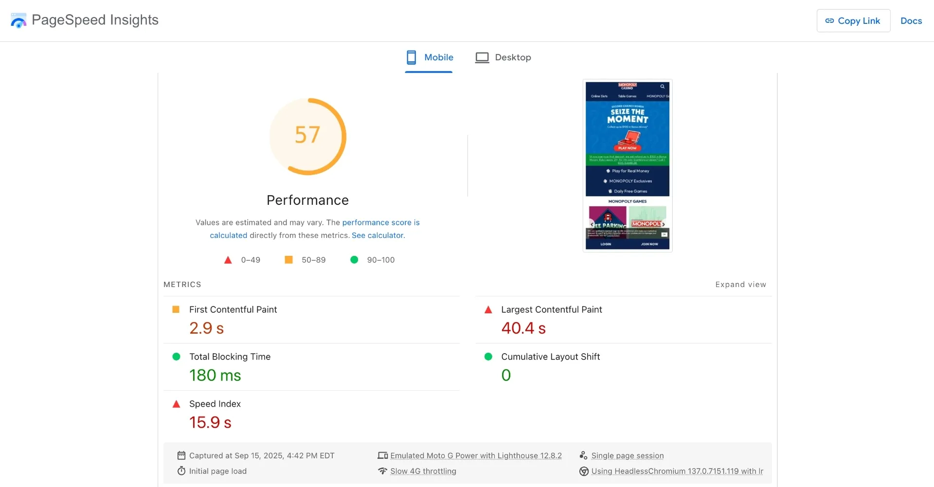 Monopoly casino mobile page speed Monopoly casino mobile page speed