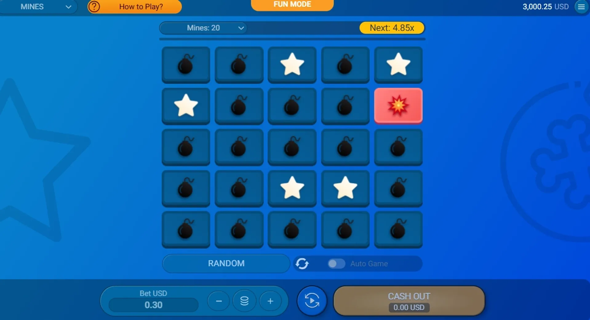 Conoce más sobre el juego Mines de Spribe