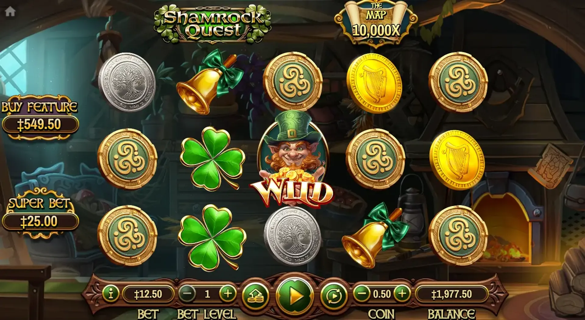 Imagen de la slot Shamrock Quest de Habanero