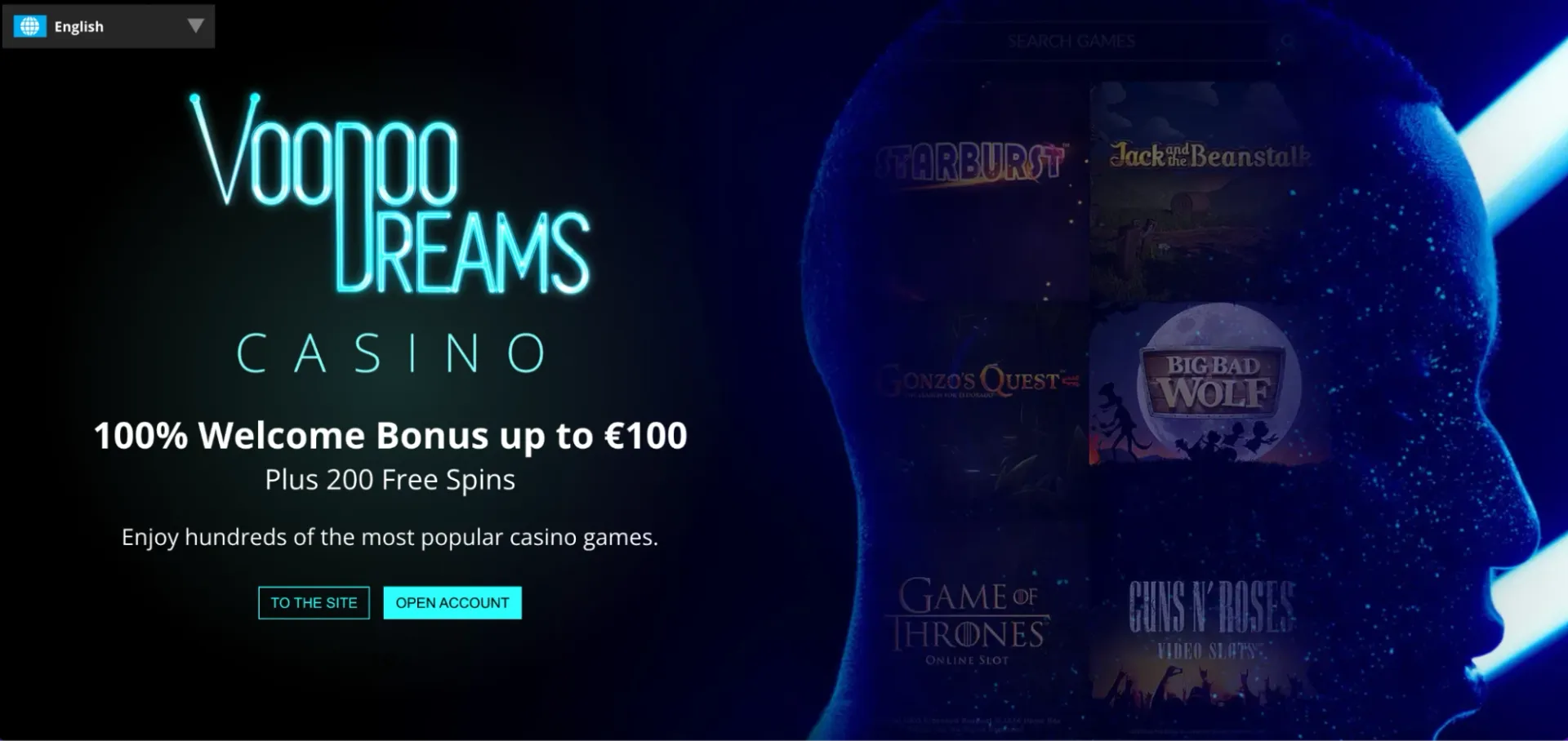 Sign up offer at VoodoDreams casino