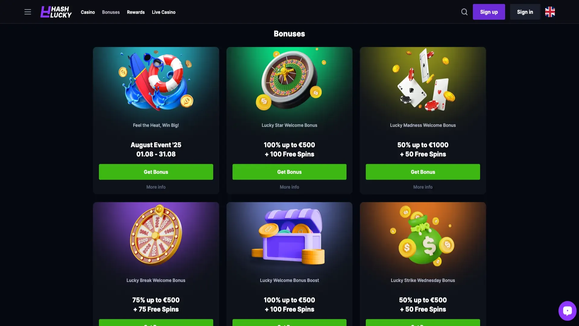 Hashluky casino