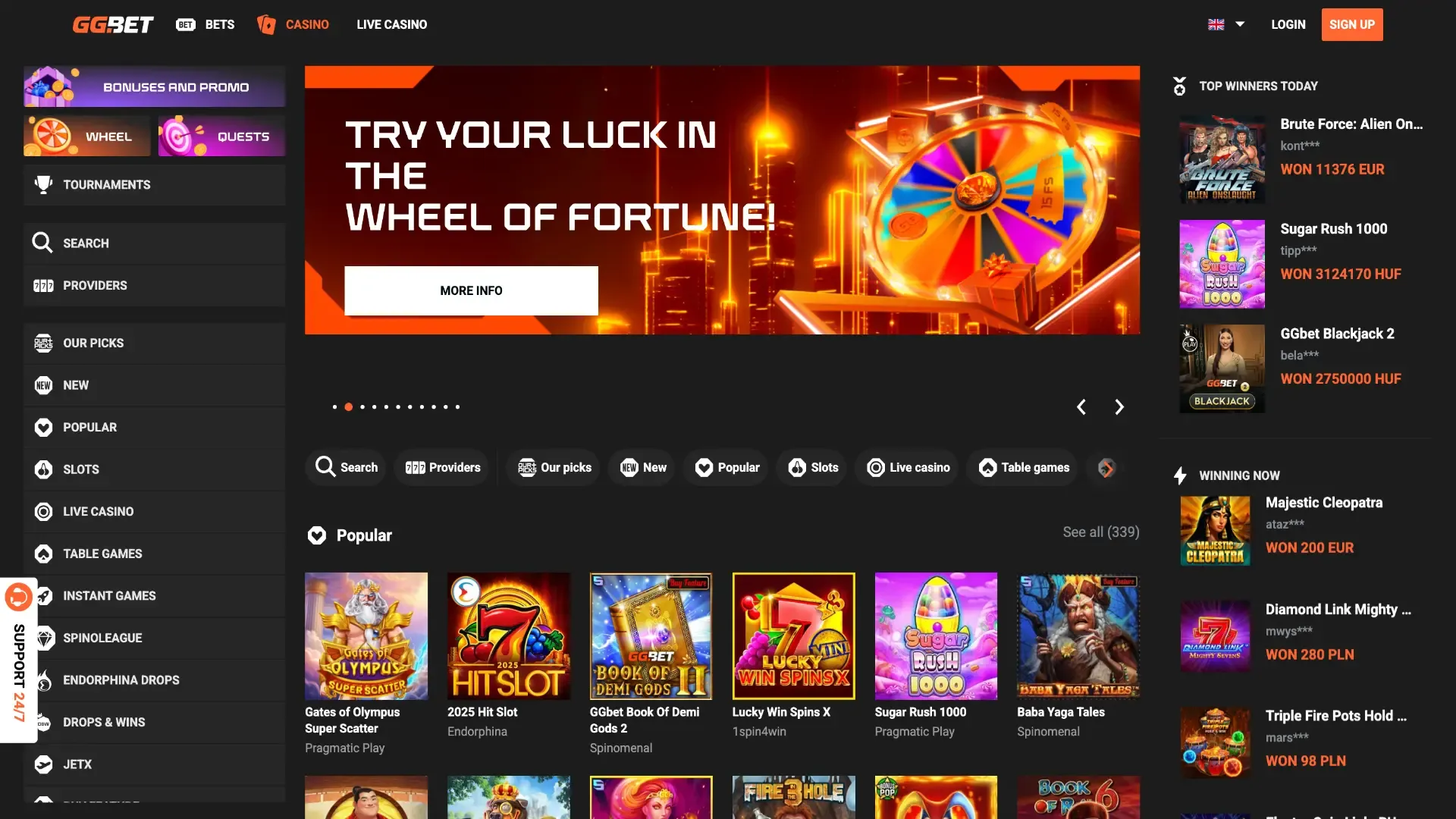 GGbet casino sign up steps