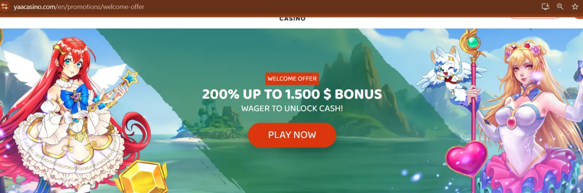 Yaa casino welcome offer