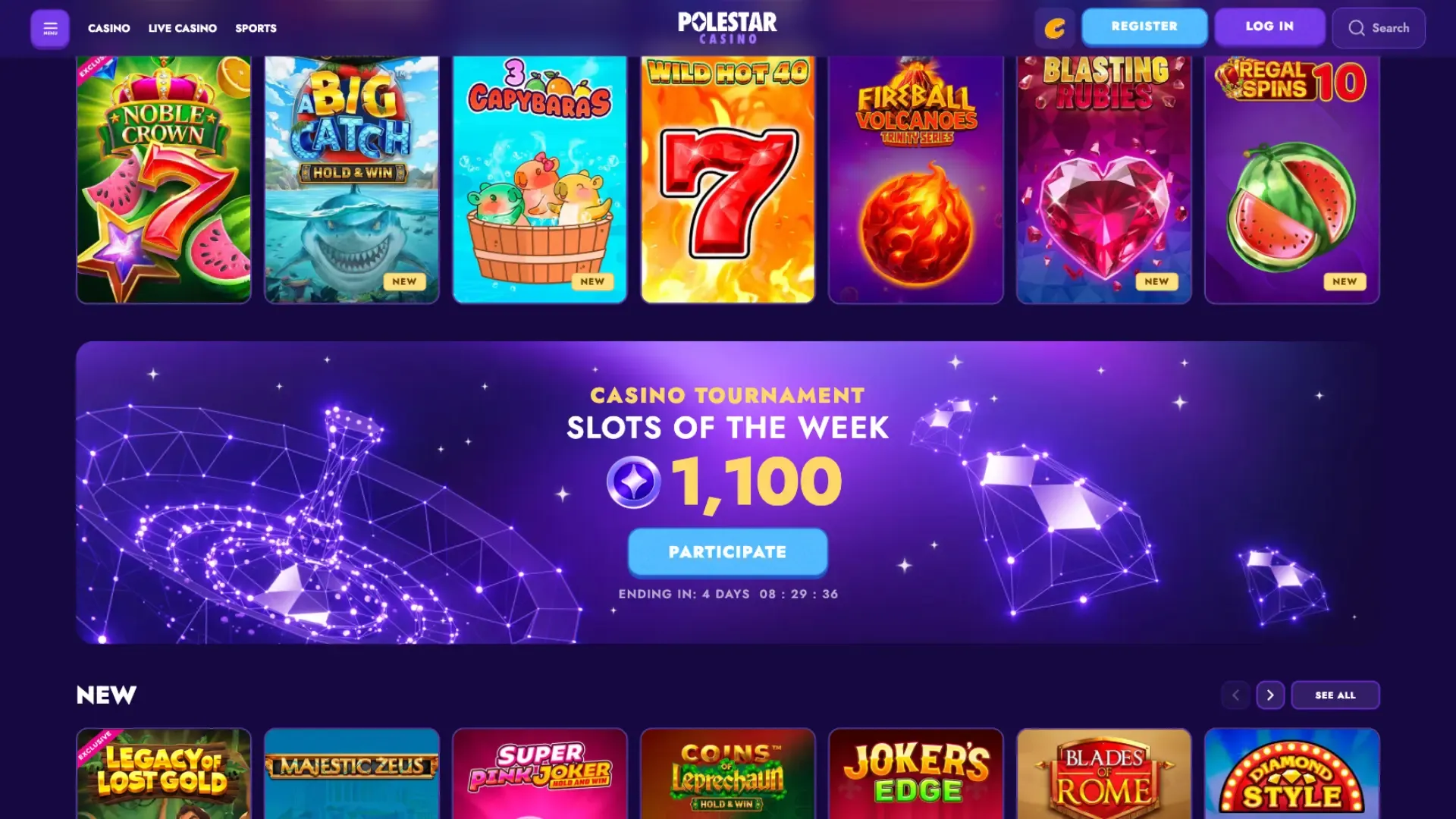 PoleStar casino unique features