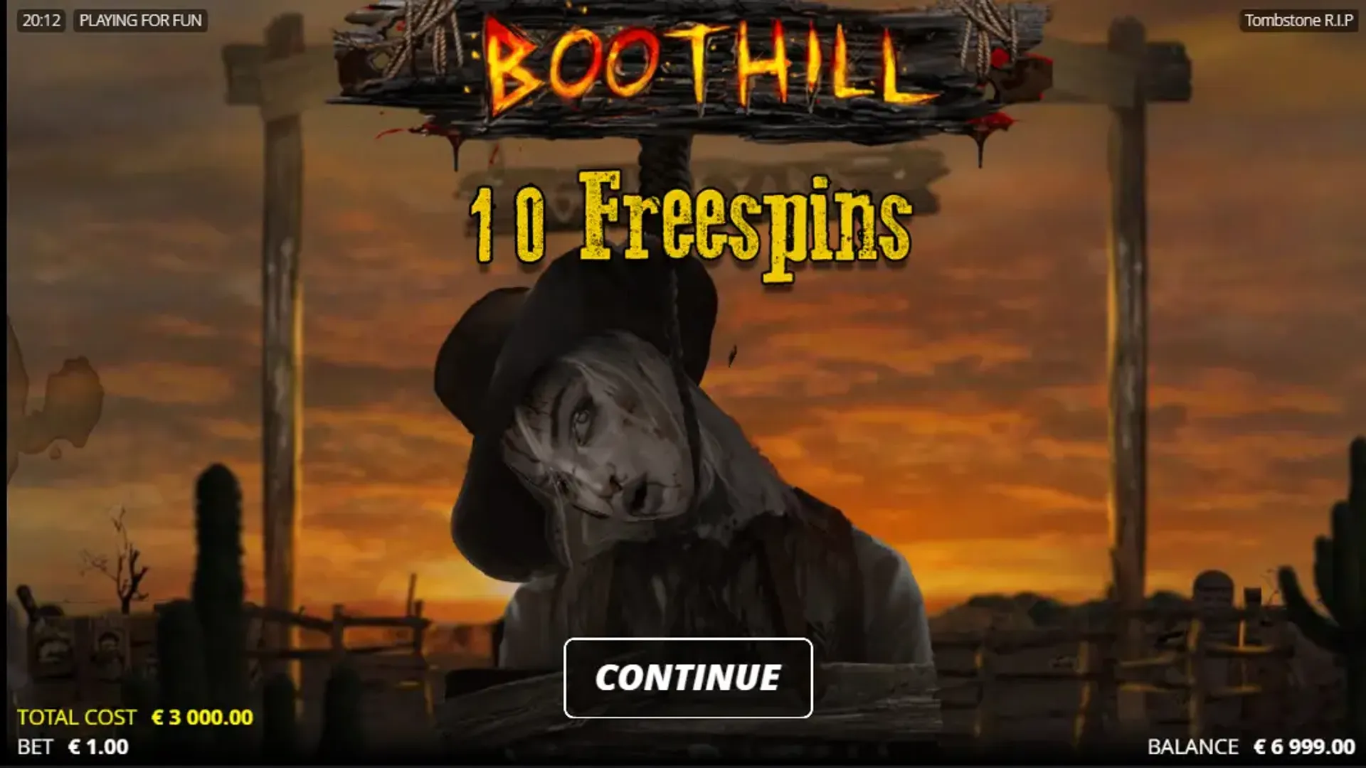 tombstone rip funcion boothill Función Boothill en Tombstone RIP