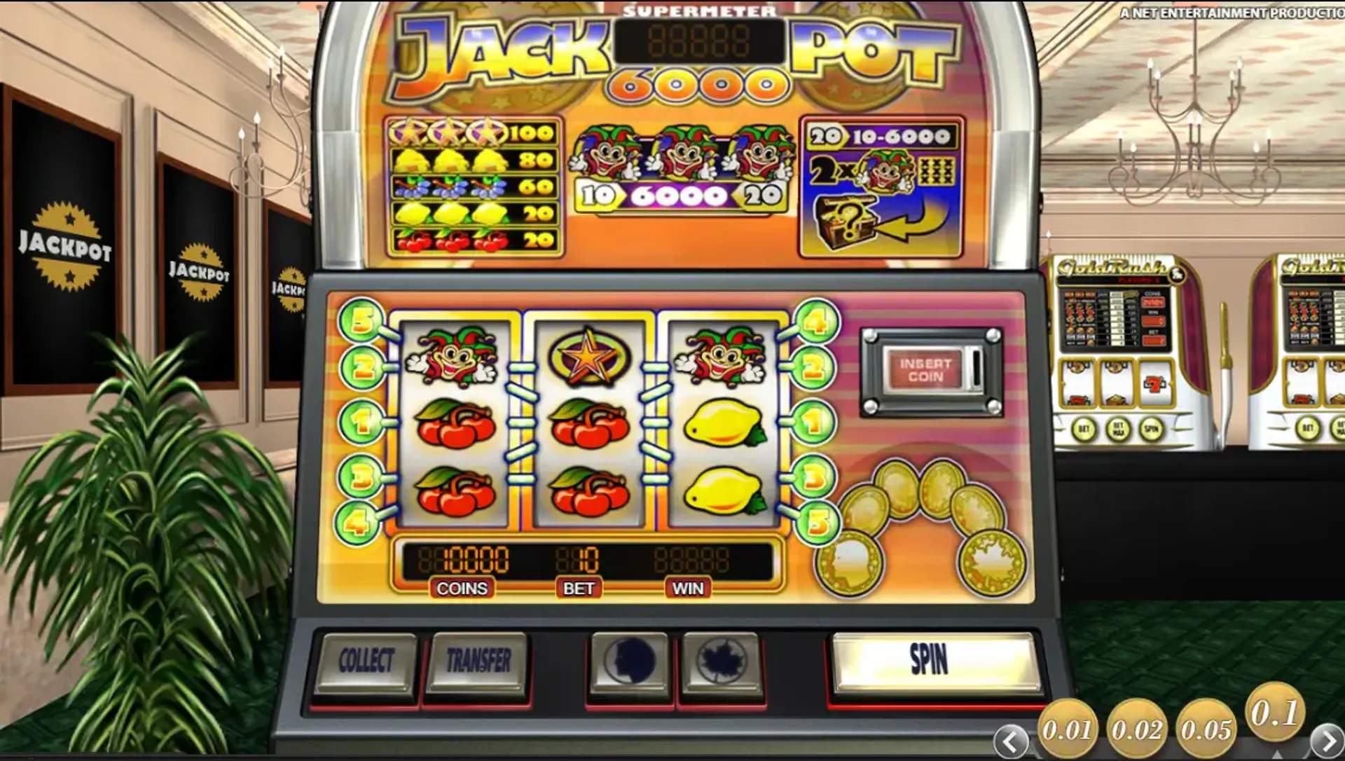 Jackpot 6000 in game