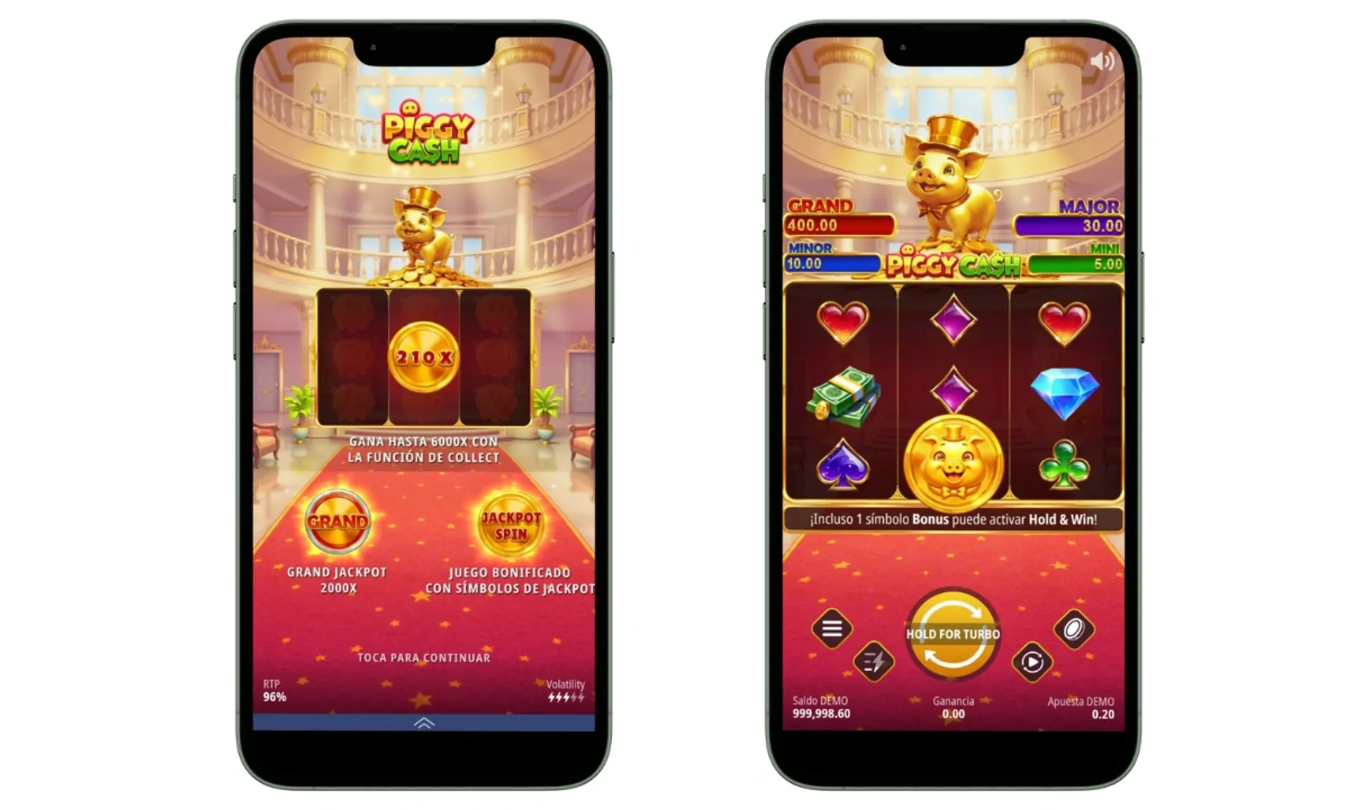 Captura de una tragamonedas desde el móvil en 1xbet