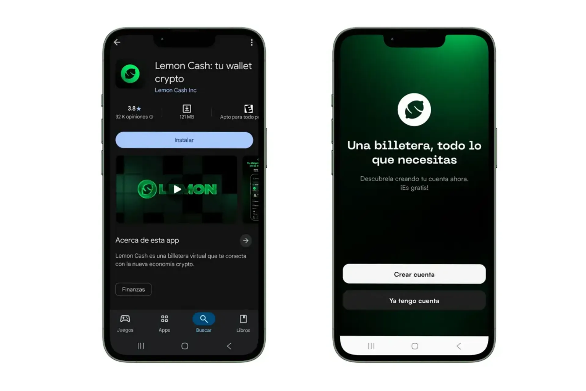 Pasos para descargar Lemon Cash