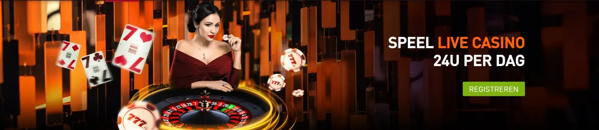 Live casino bij 777 Casino