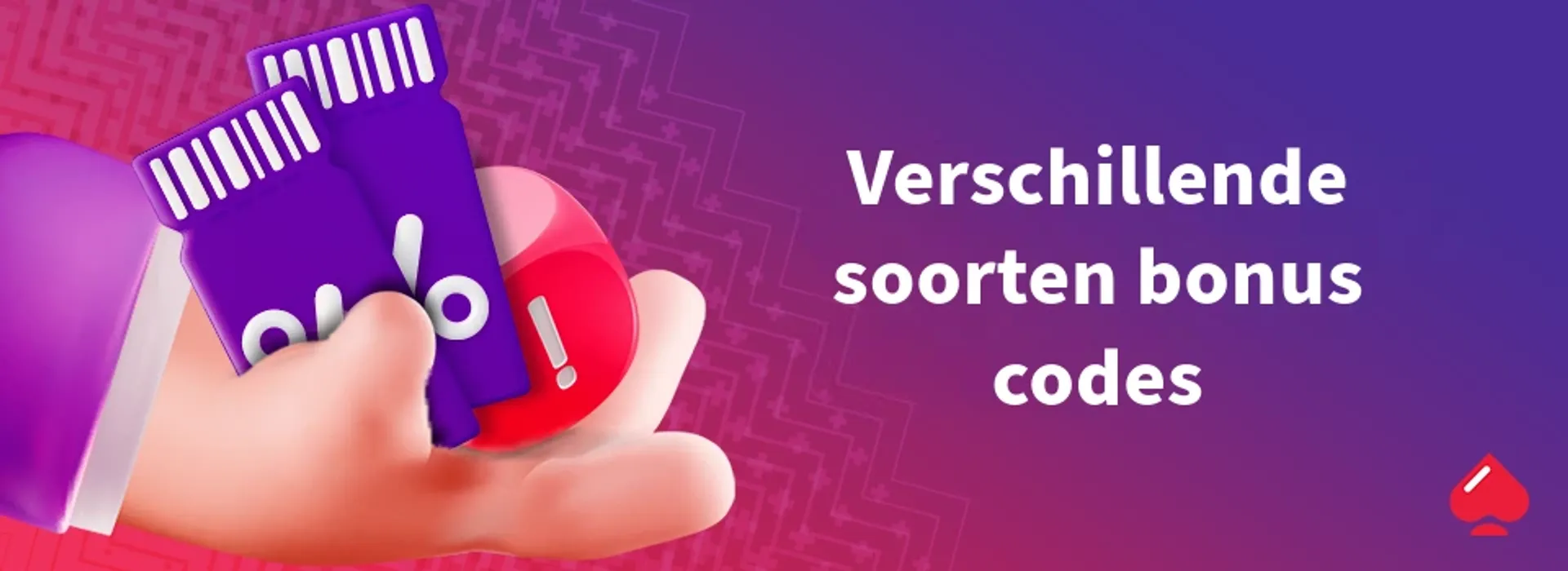 Alle soorten bonus codes in Nederlandse casino's