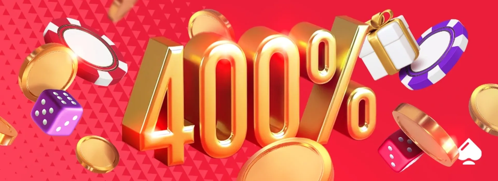 400% Casino Bonus