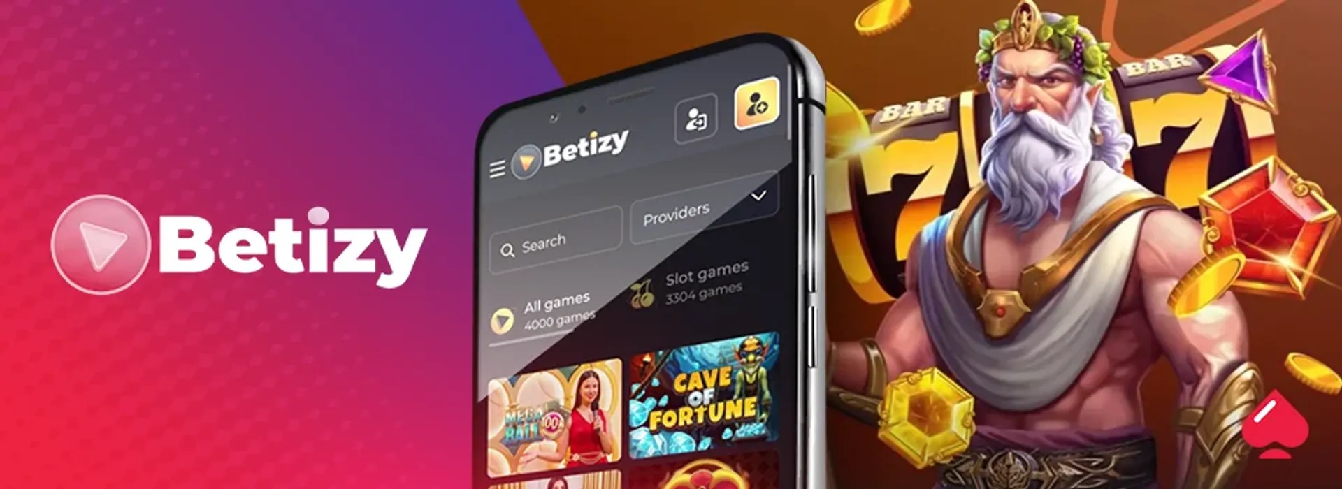 Betizy Casino Banner