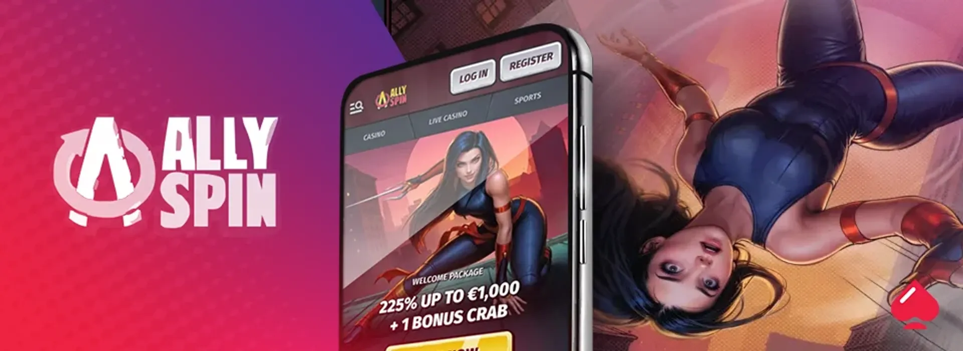 Allyspin Casino Banner