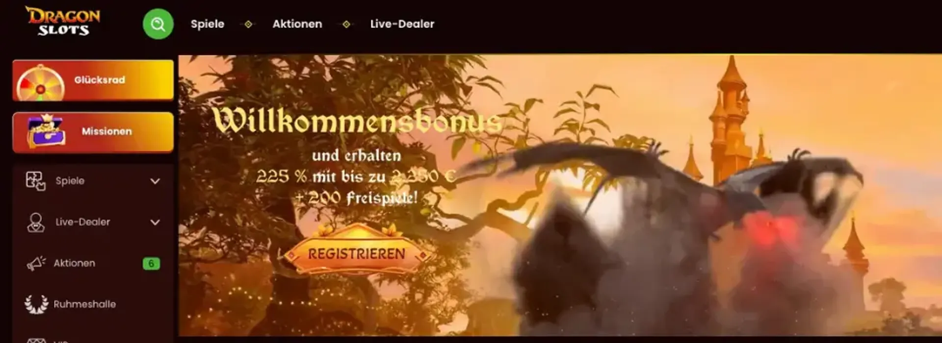 dragon slots casino 200% bonus