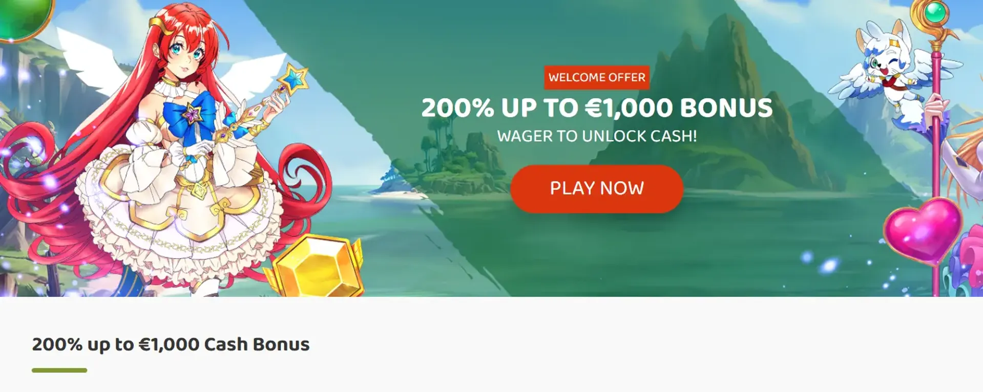 Yaa Casino welcome offer