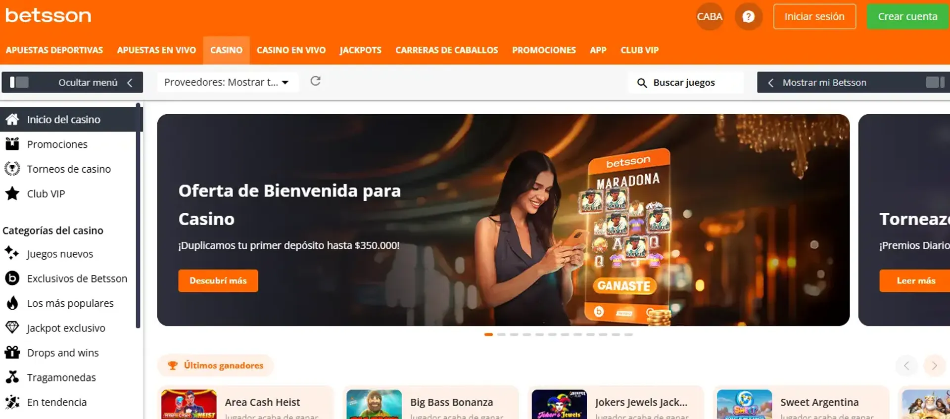 El casino Betsson acepta pagos con Lemon Cash