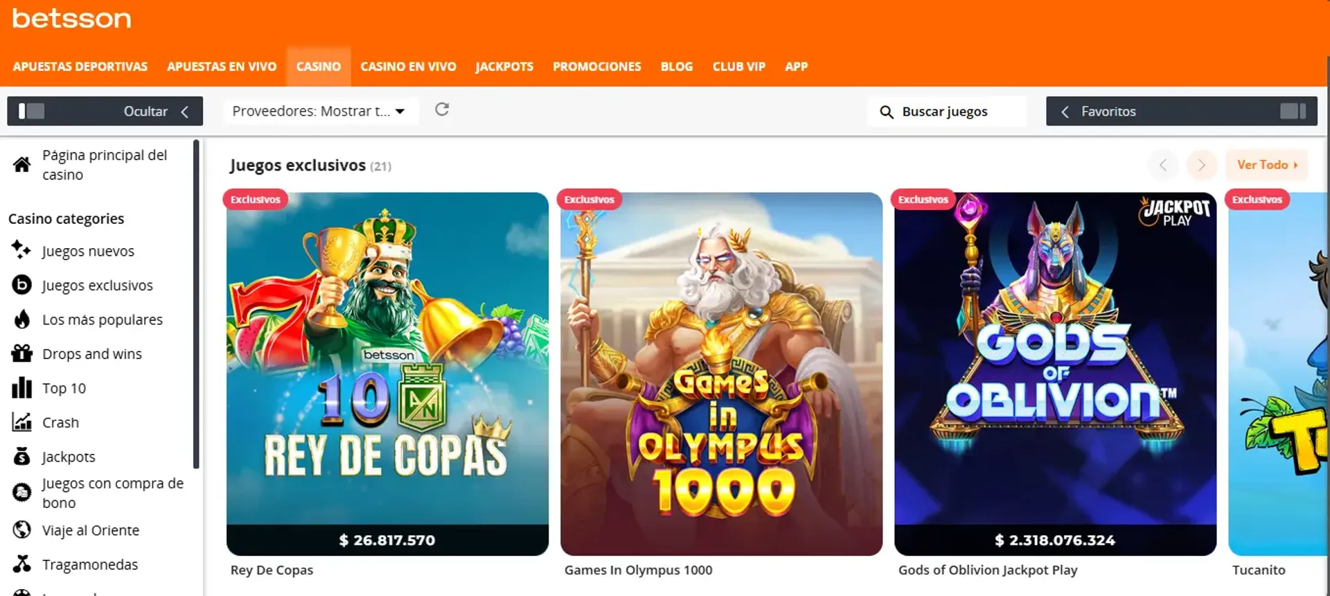 La slot Rey de Copas es exclusiva de Betsson