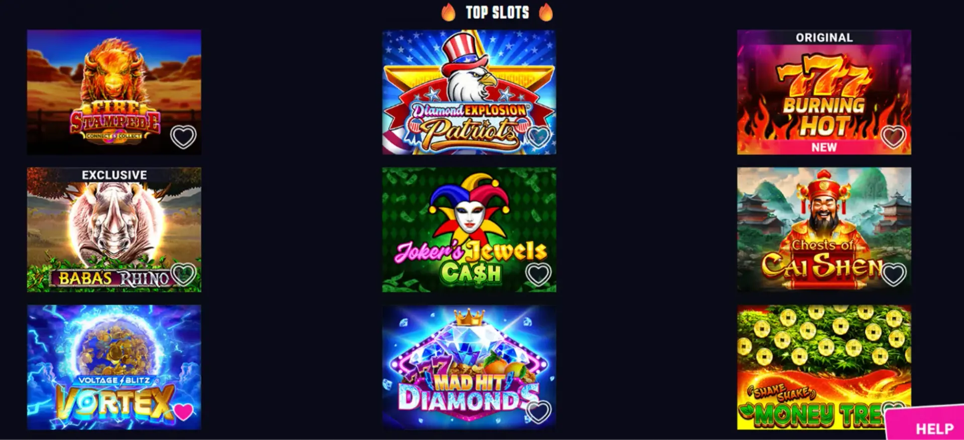 Baba Casino Top Slots