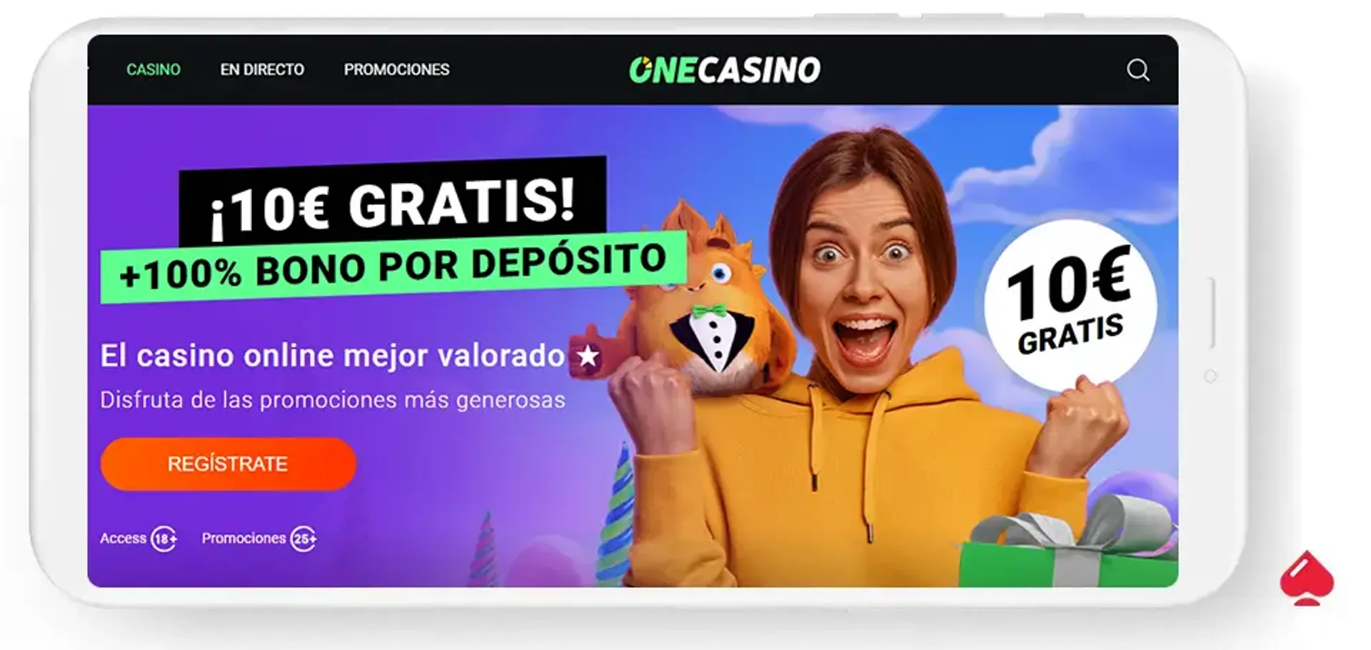 One Casino es una plataforma novedosa en España