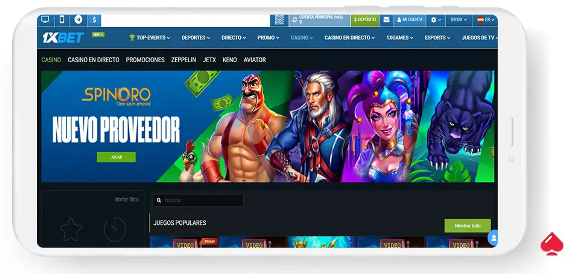1xbet acepta jugadores venezolanos