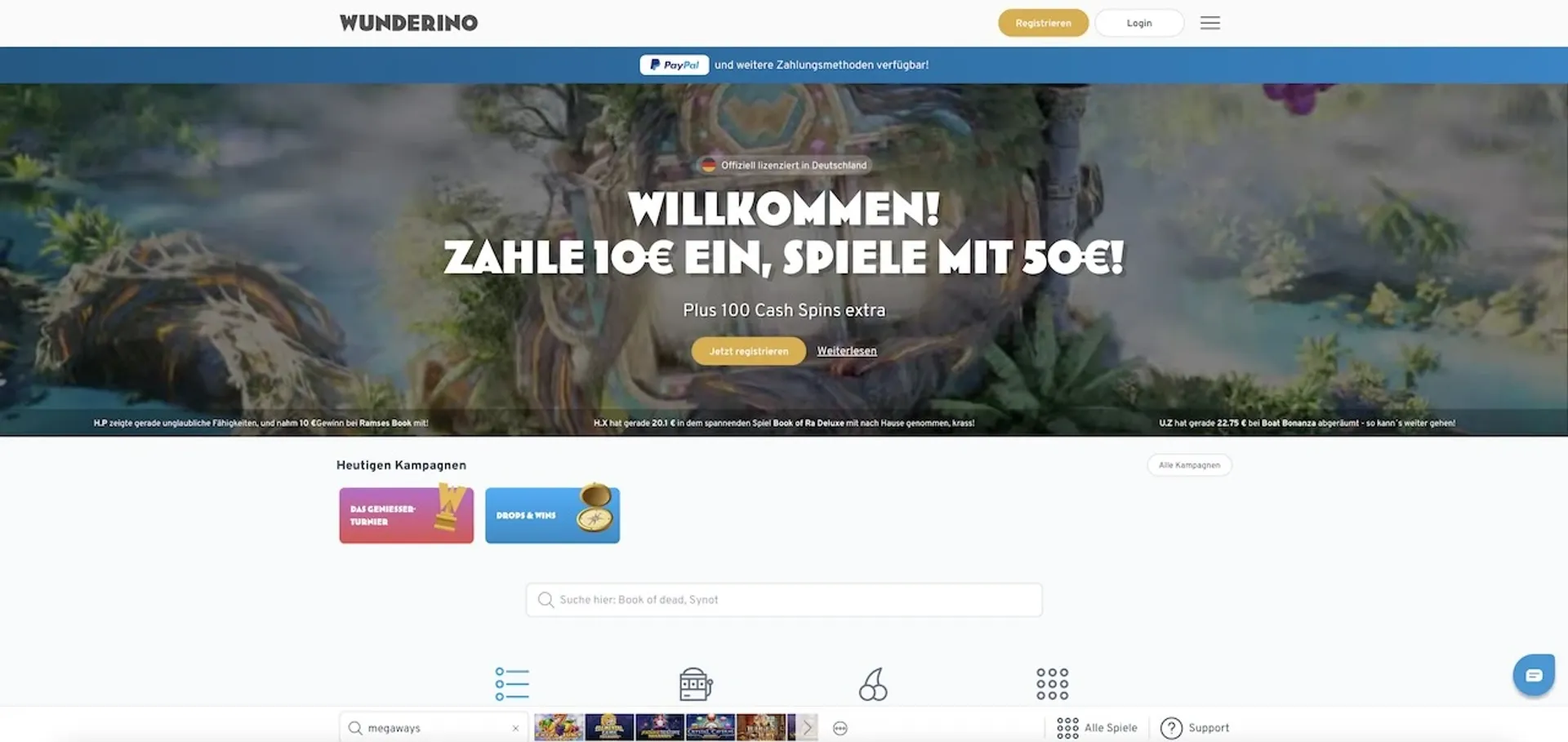 Wunderino Casino