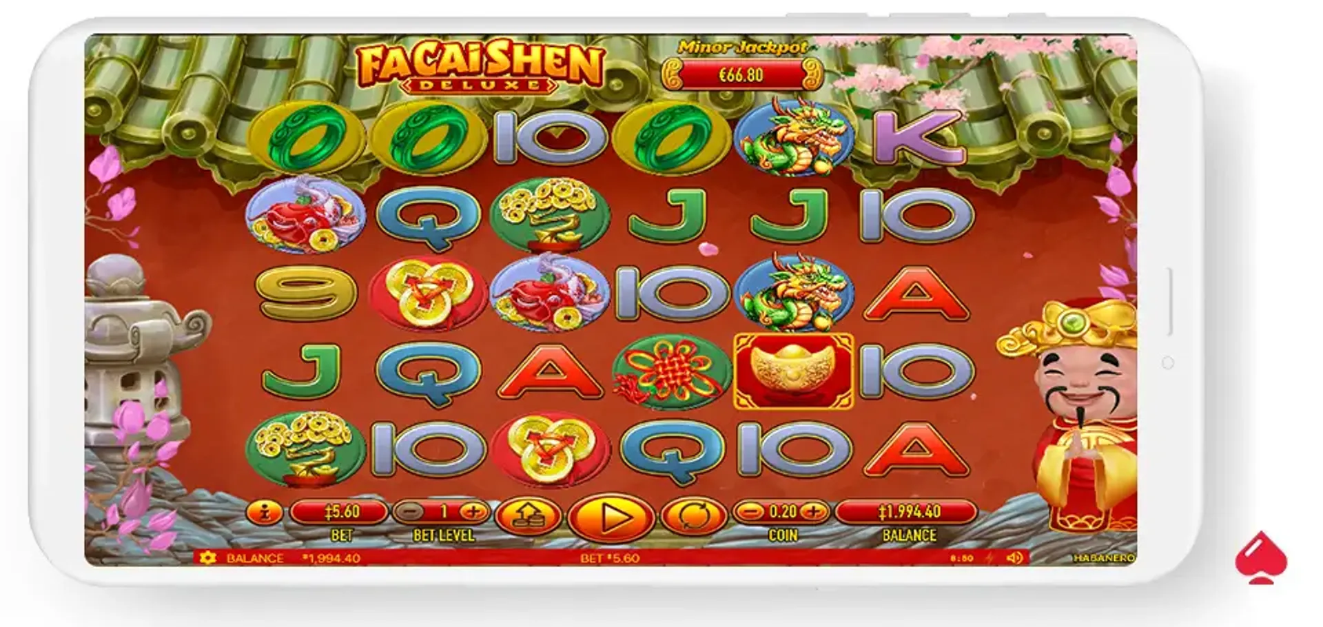 Juego base de Fa Cai Shen Deluxe