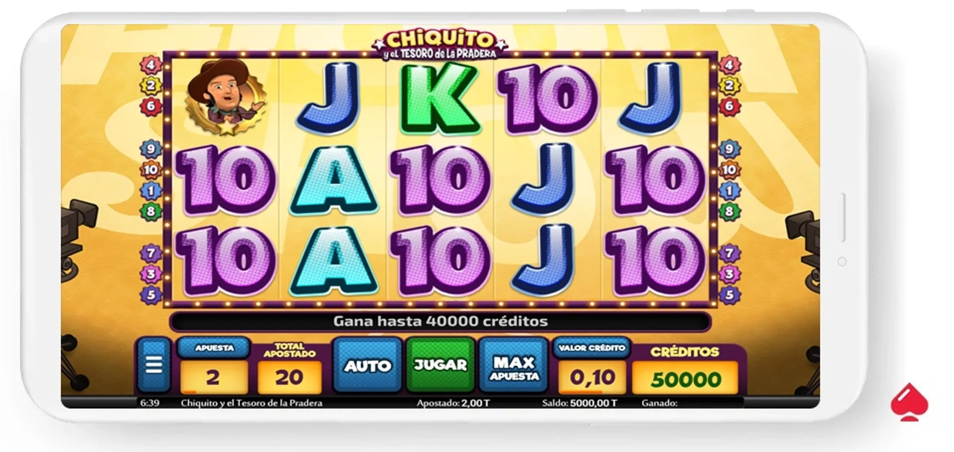 Chiquito slot La slot Chiquito tiene elementos de las tragaperras clásicas