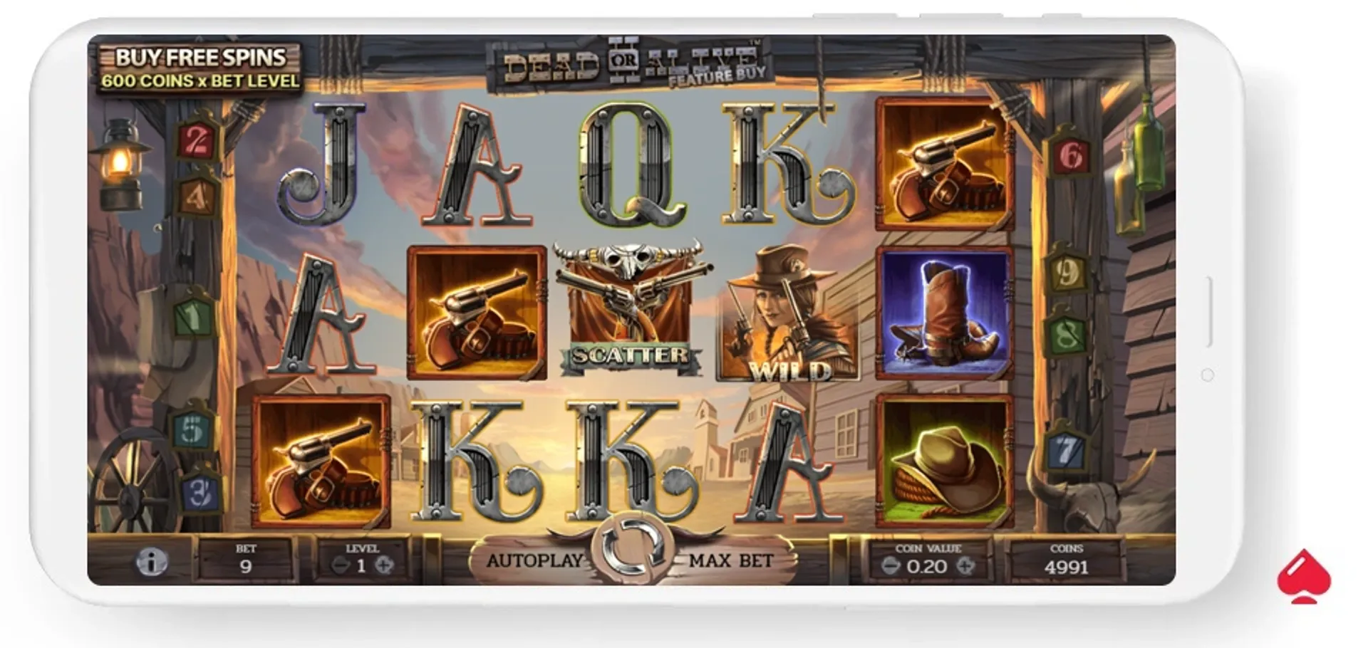 dead or alive 2 Juego base de la slot Dead or Alive 2