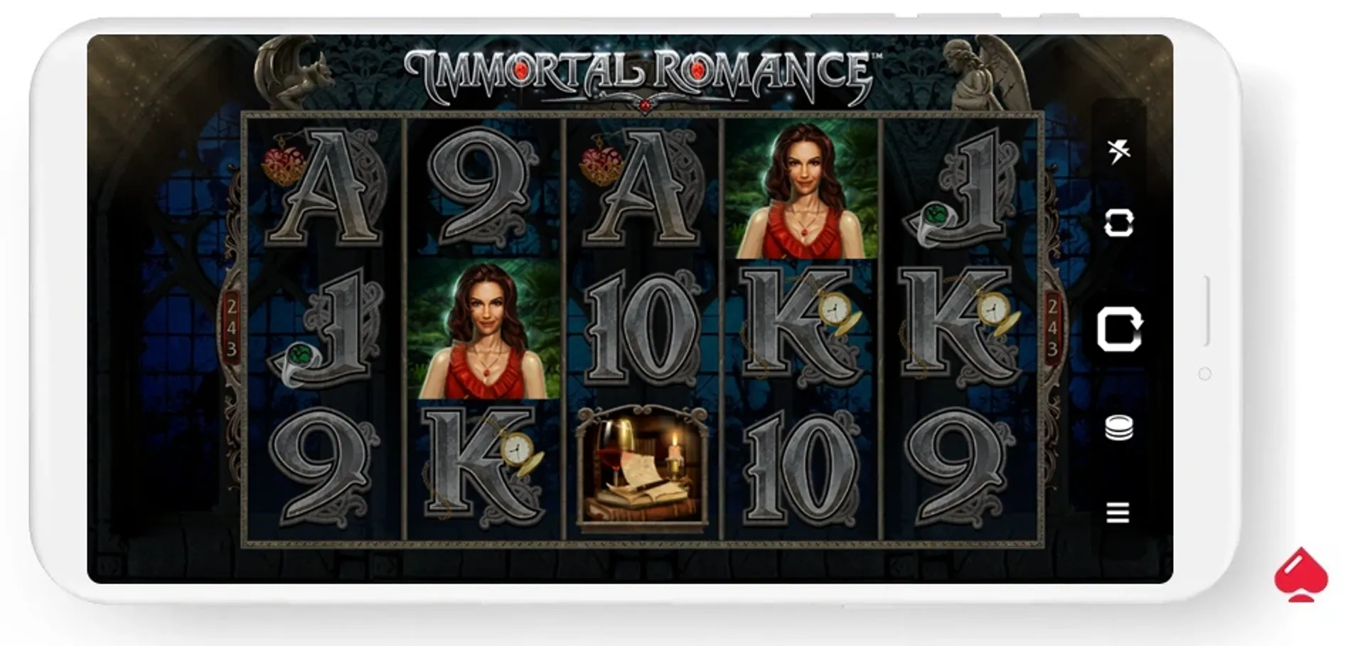 immortal romance Juego base de la slot Immortal Romance