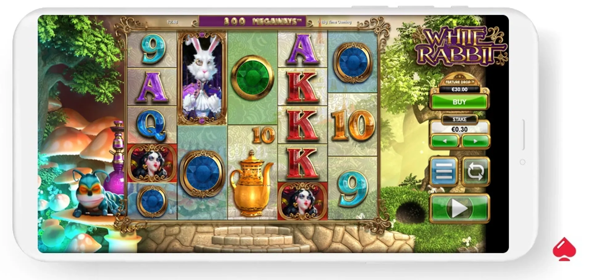 white rabbit megaways Juego base de la slot White Rabbit Megaways