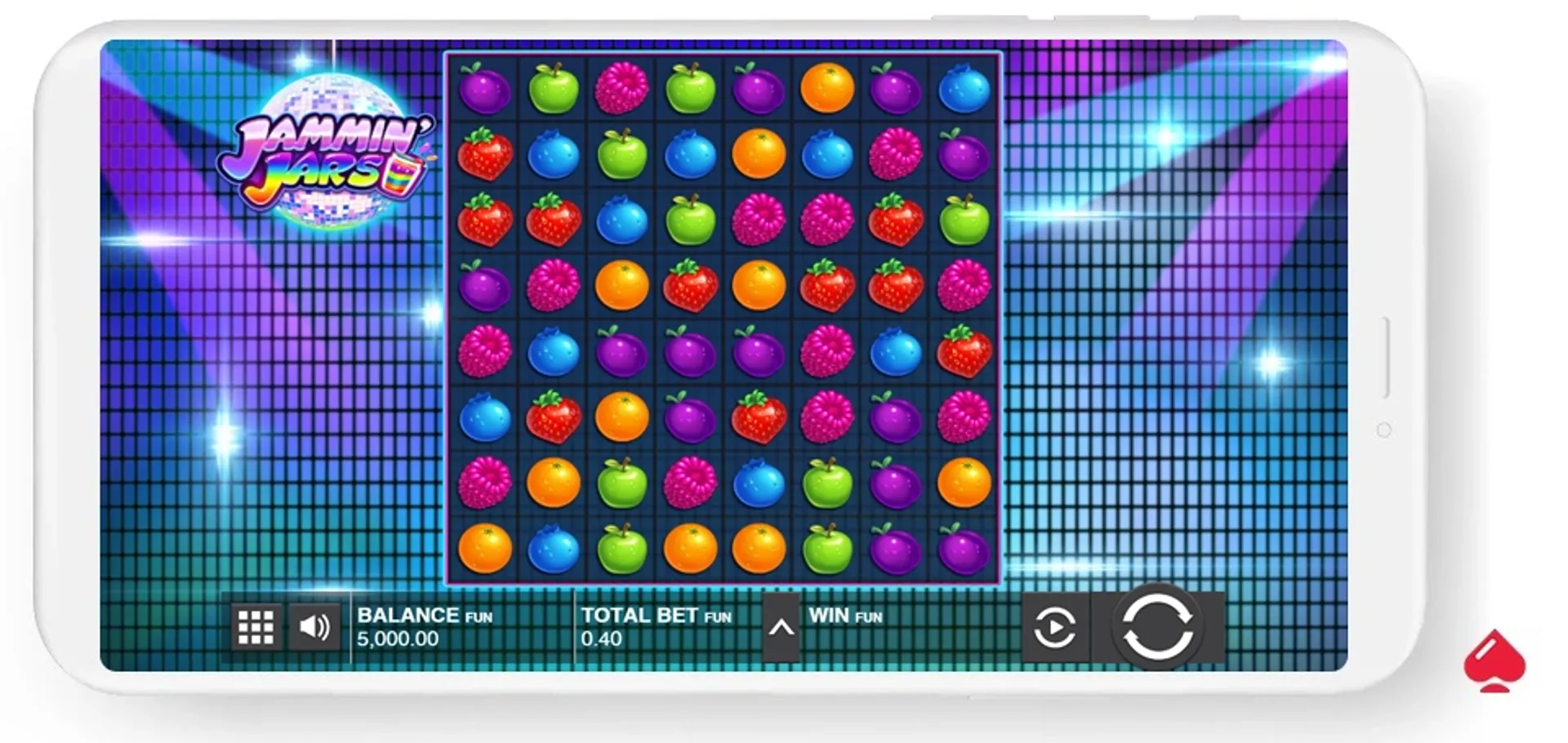 jammin jars Juego base de la slot Jammin' Jars