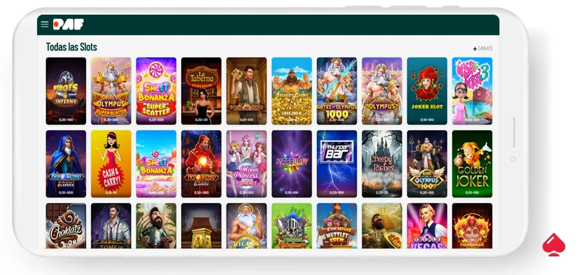 paf casino acepta trustly Captura del lobby del casino PAF, que acepta Trustly