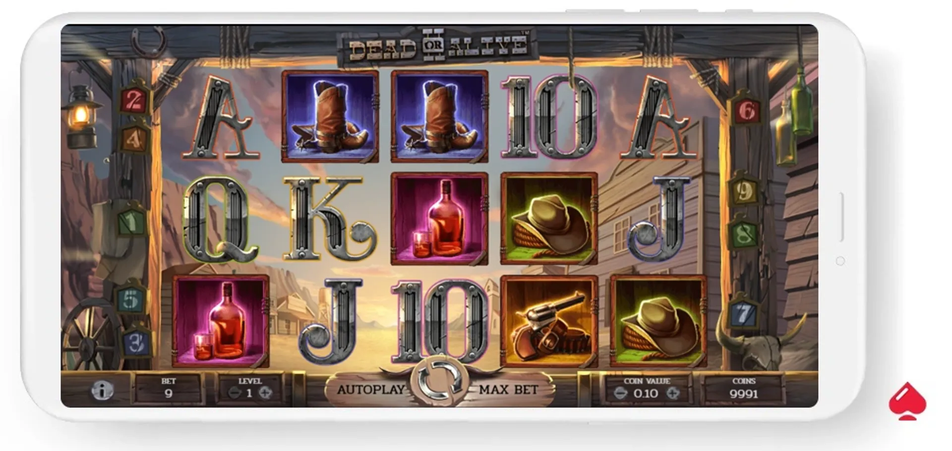 dead or alive 2 slot Captura del juego base de la slot Dead or Alive 2 de NetEnt