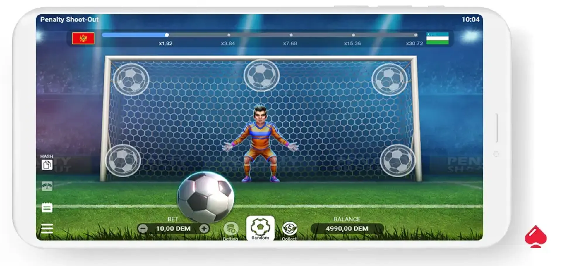 Captura del juego Penalty Shoot Out de Evoplay