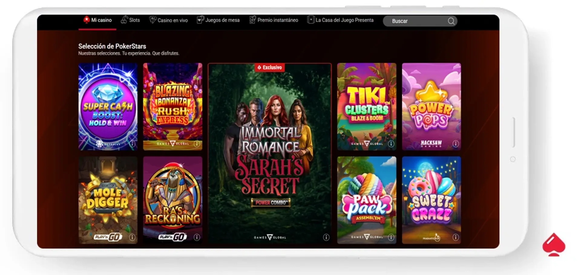 PokerStars es un buen casino móvil