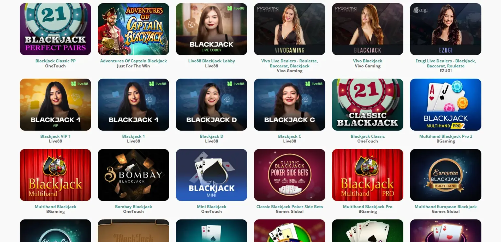 Yaa casino blackjack