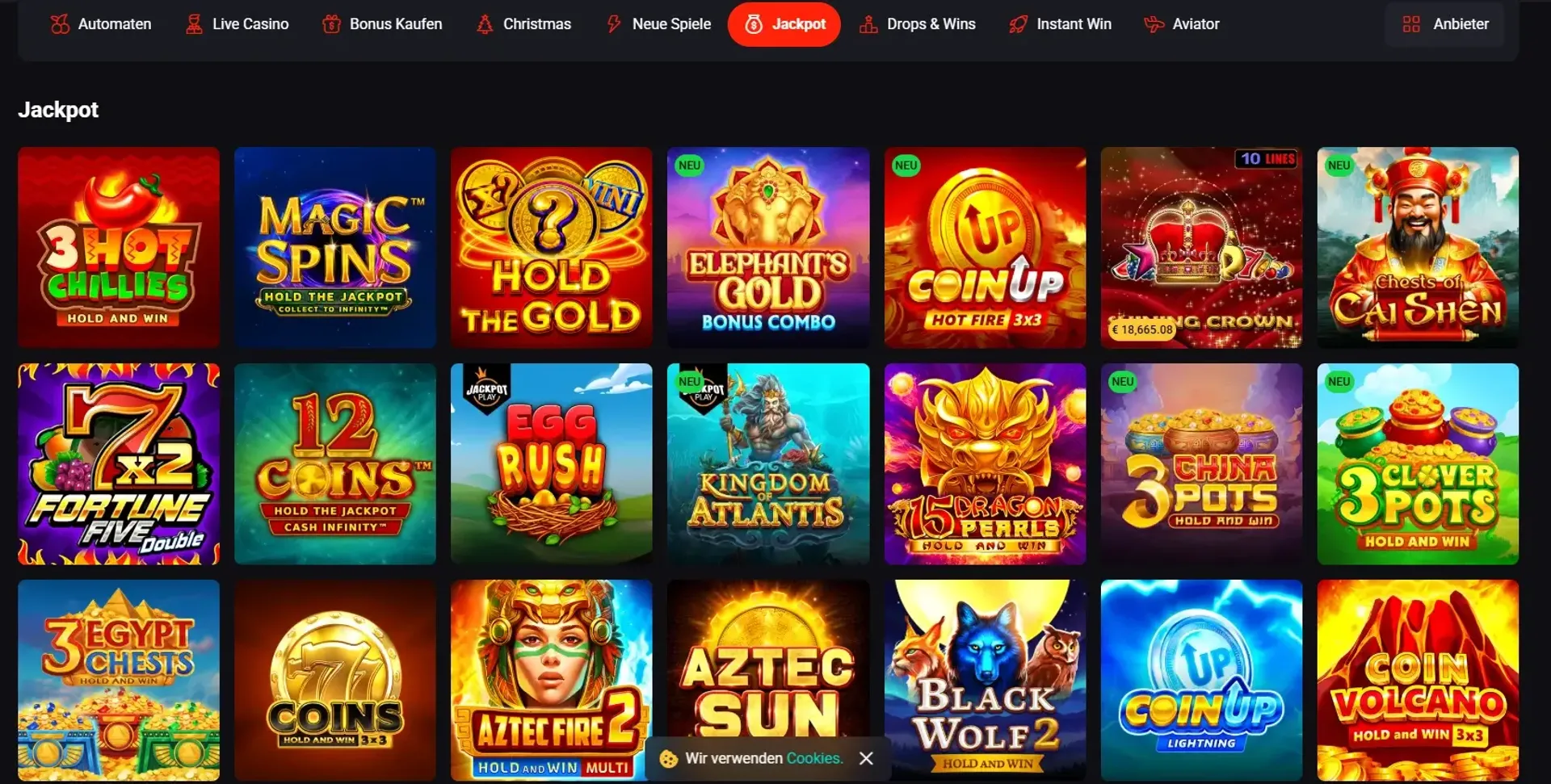 N1Bet Casino Jackpot