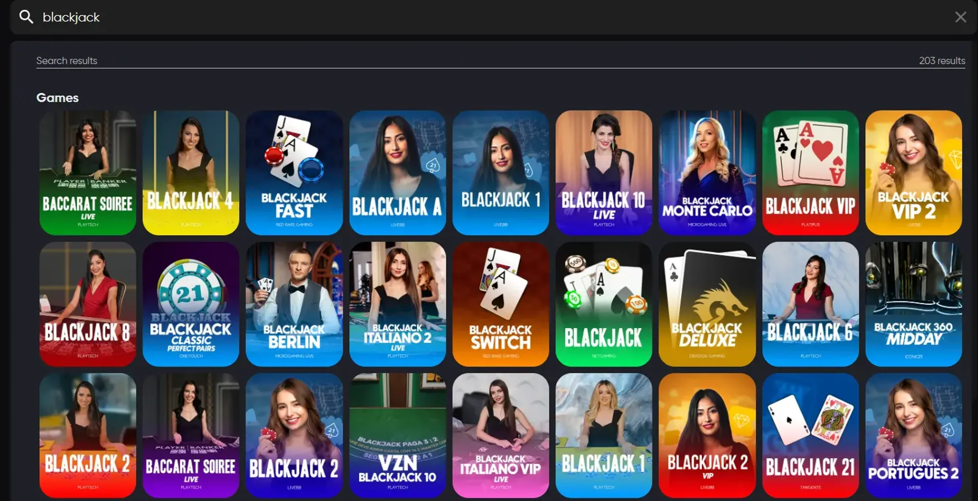 Golden Panda casino blackjack