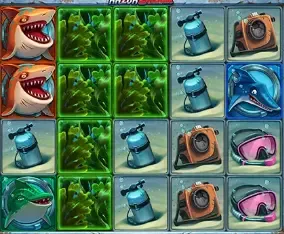 Razor shark in game mystery stacks