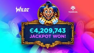 4,2 Mio. Euro Jackpot im Wildz Casino geknackt