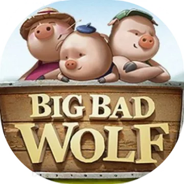 Big Bad Wolf door Quickspin slot logo