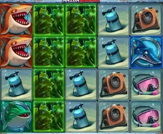 Razor shark in game mystery stacks