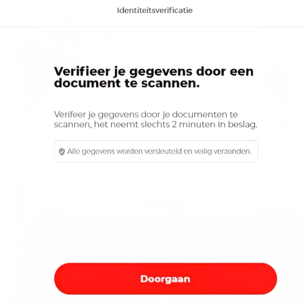 711 identiteitsverificatie