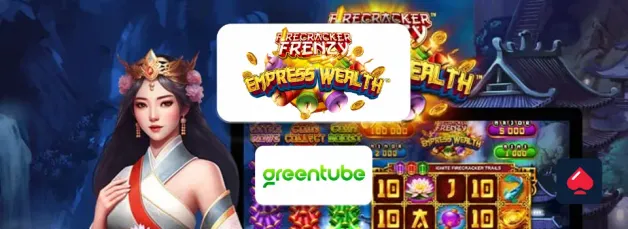 Greentube präsentiert Firecracker Frenzy™ Empress Wealth™ – neue Mechaniken im Fokus